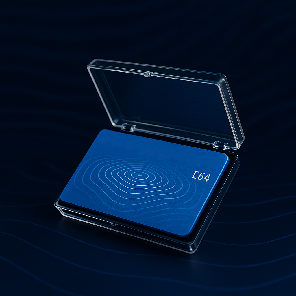 E64™ EMF Strahlenschutzkarte – Schutz vor Handystrahlung, WLAN & Elektrosmog